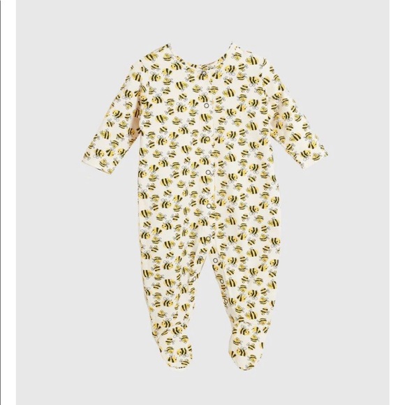 NWT BONNIE MOB BRIGHTON BEES ONESIE - Picture 1 of 5